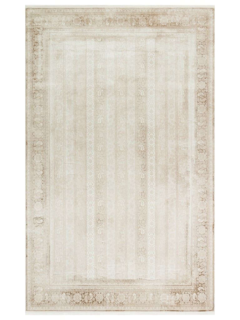 Cairo Series Extra Soft Textured, Densely Woven, Stylish Living Room Carpet with Modern Patterns 01 BEIGE