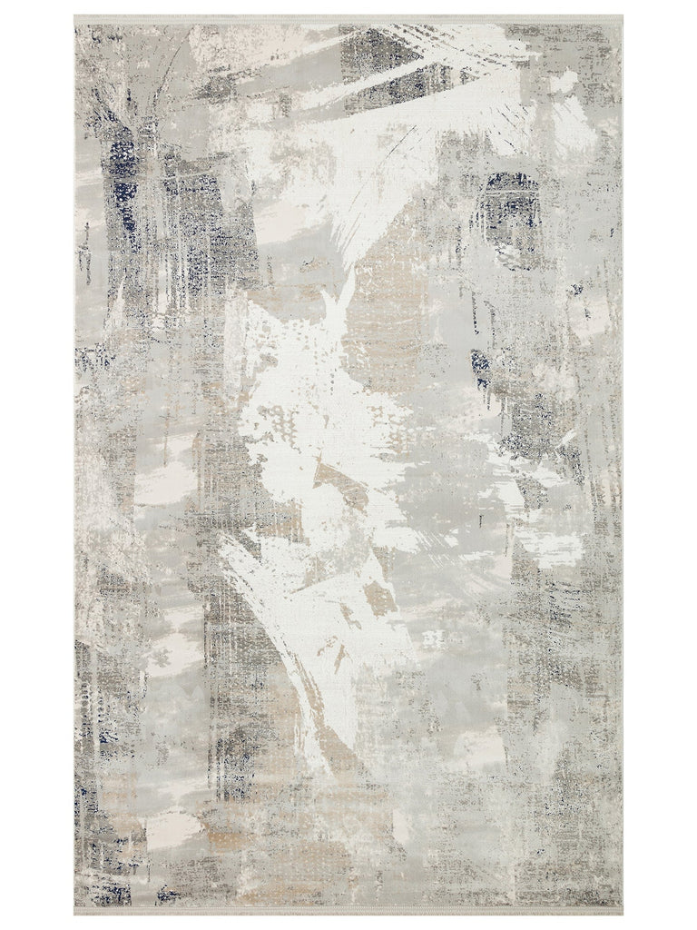 Cairo Series Extra Soft Textured, Densely Woven, Stylish Living Room Carpet with Modern Patterns 06 GREY NAVY