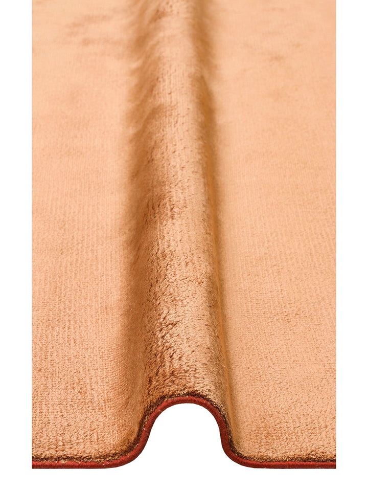 Oushak Plain 100% Natural Solid Color Viscose Uşak Carpet Produced on Special Looms with Handicraft PLNTRR
