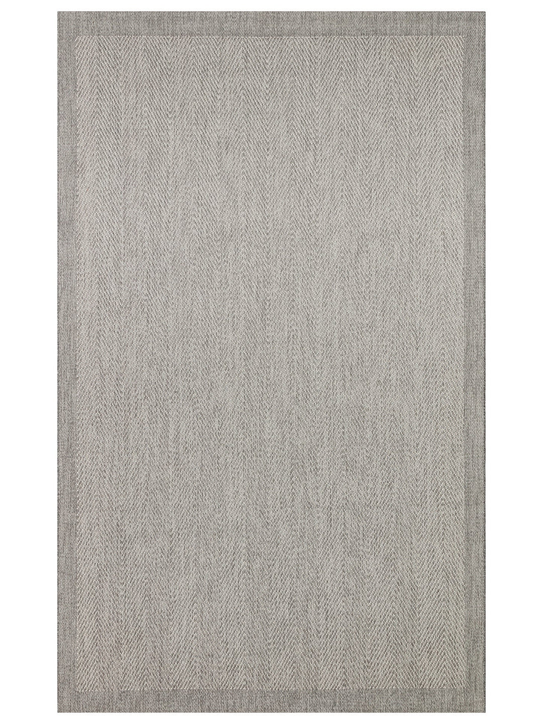 Resort Cotton Non-Slip Based Living Room Corridor Entrance Kitchen Stylish Rug 02 GREY