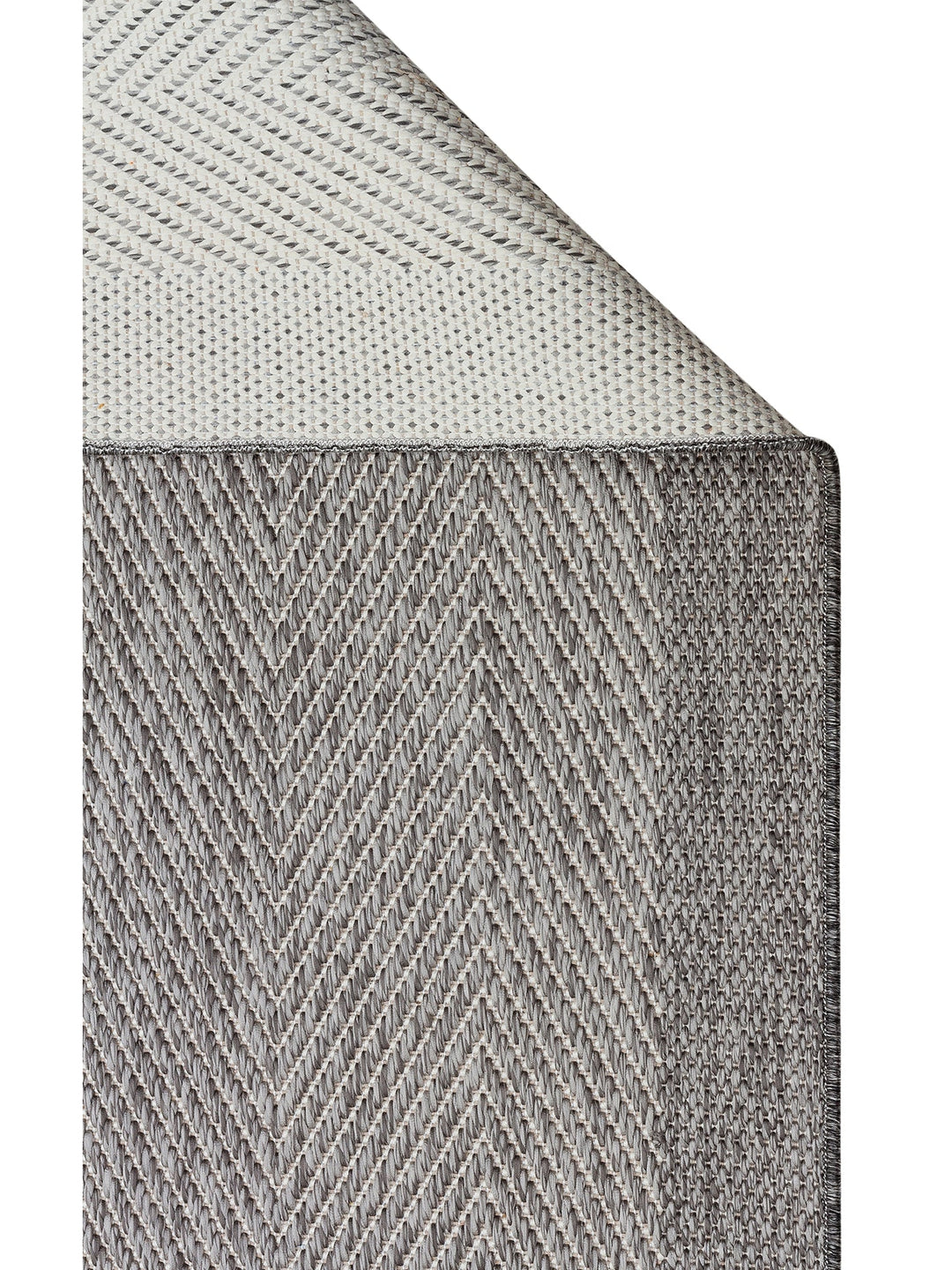 Resort Cotton Non-Slip Based Living Room Corridor Entrance Kitchen Stylish Rug 02 GREY