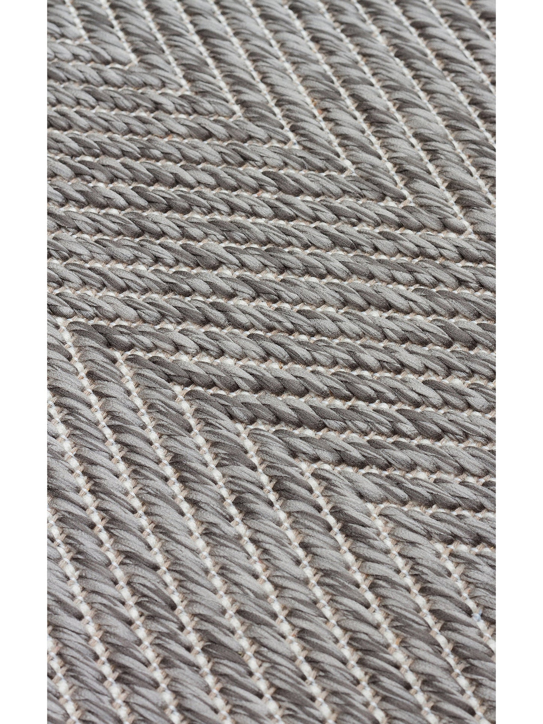 Resort Cotton Non-Slip Based Living Room Corridor Entrance Kitchen Stylish Rug 02 GREY