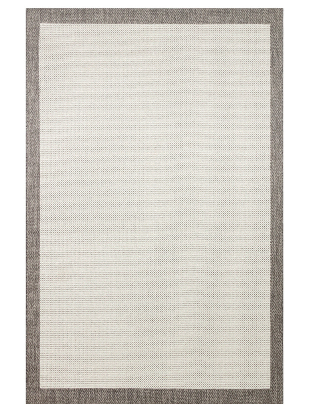 Resort Cotton Non-Slip Based Living Room Corridor Entrance Kitchen Stylish Rug 04 GREY