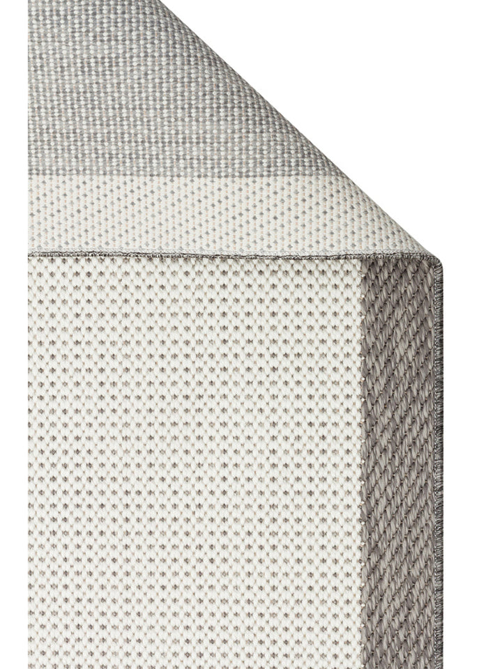 Resort Cotton Non-Slip Based Living Room Corridor Entrance Kitchen Stylish Rug 04 GREY