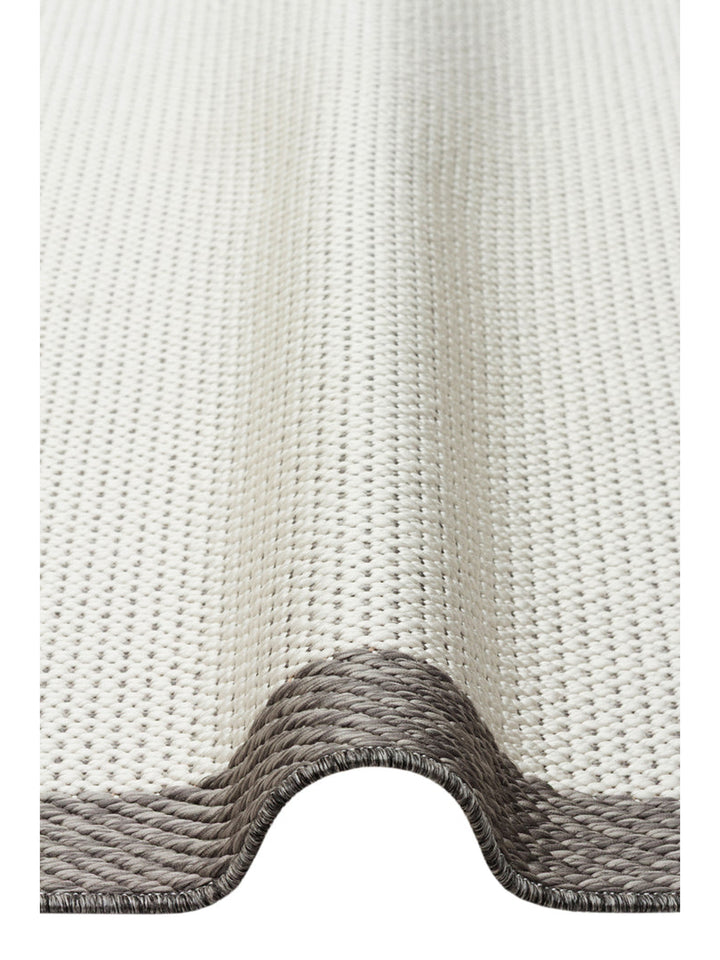 Resort Cotton Non-Slip Based Living Room Corridor Entrance Kitchen Stylish Rug 04 GREY