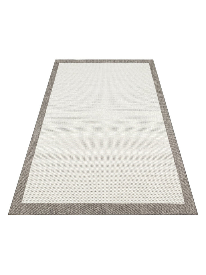 Resort Cotton Non-Slip Based Living Room Corridor Entrance Kitchen Stylish Rug 04 GREY