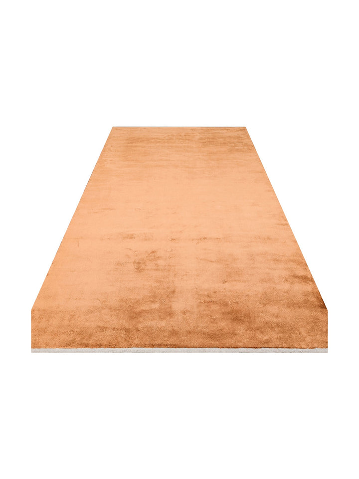 Oushak Plain %100 Naturel Düz Renk El Emeğiyle Özel Tezgahlarda Üretilen Viskon Uşak Halısı PLNTRR - Carpetdocia