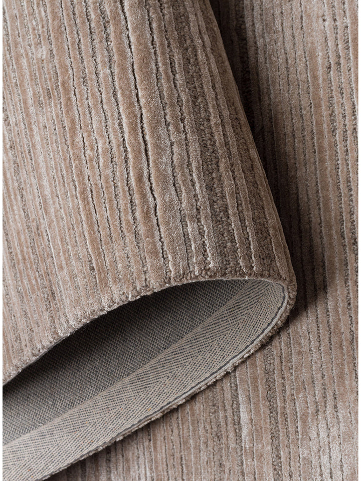 Tapis tissé à la main en mélange de laine et TENCEL™ série Palermo GREY