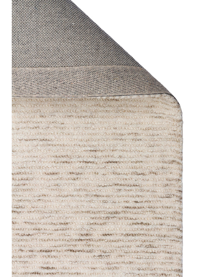 Tapis tissé à la main en mélange de laine et coton série Vienna LIGHT NATURAL