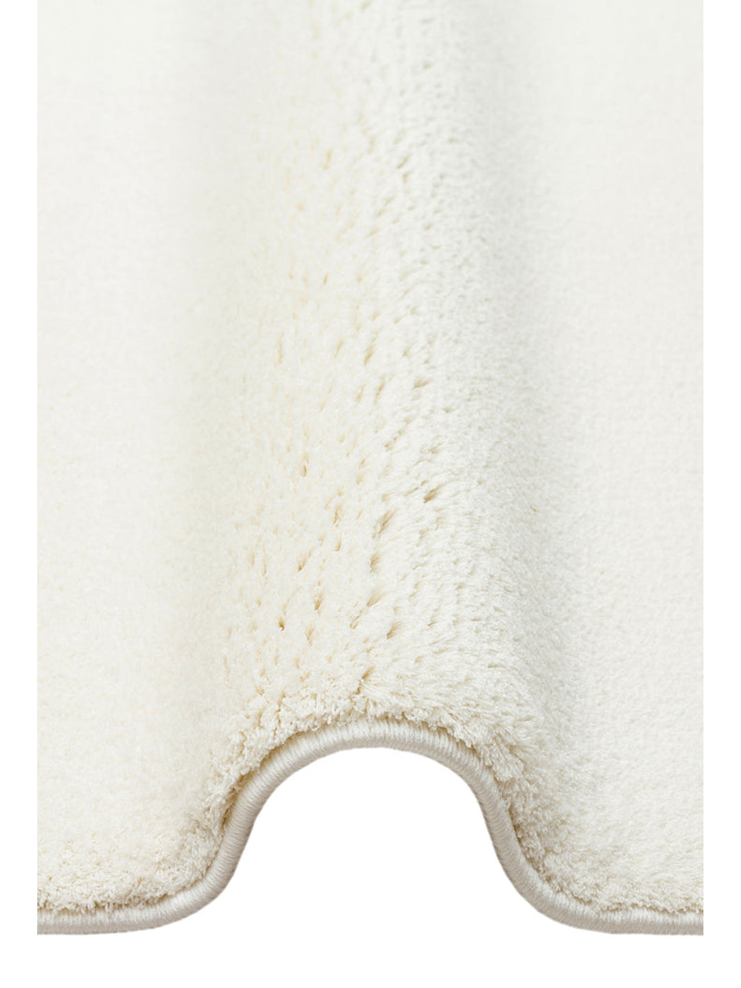 Peace Art Dust-Free, Soft-Touch, Elegant Shaggy Carpet 04 WHITE