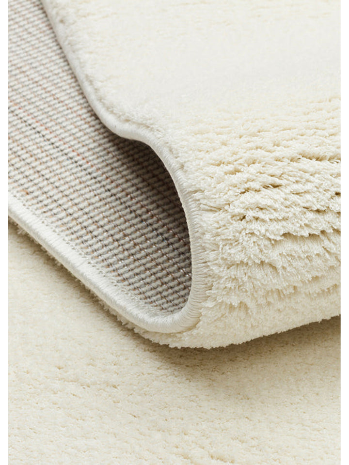 Peace Art Dust-Free, Soft-Touch, Elegant Shaggy Carpet 04 WHITE