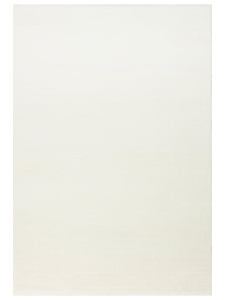 Peace Hav Dust-Free Soft Touch Elegant Shaggy Carpet 01 WHITE