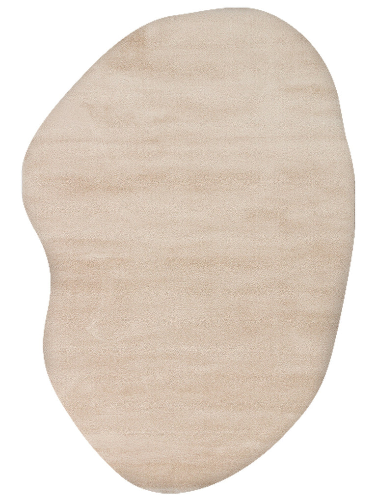 Peace Art Dust-Free, Soft-Touch, Elegant Shaggy Carpet 02 BEIGE