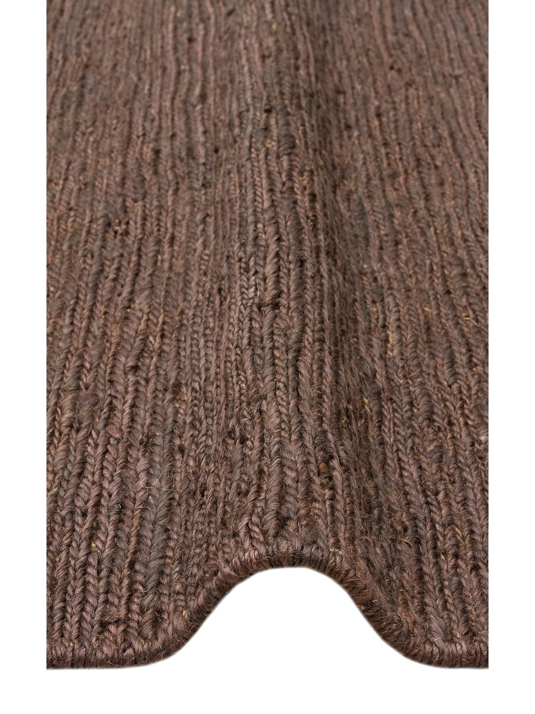 Coffee %100 Naturel Kendir Oturma Odası Salon Koridor Antre Yatak Odası Örgü Halı PLAIN BROWN - Carpetdocia