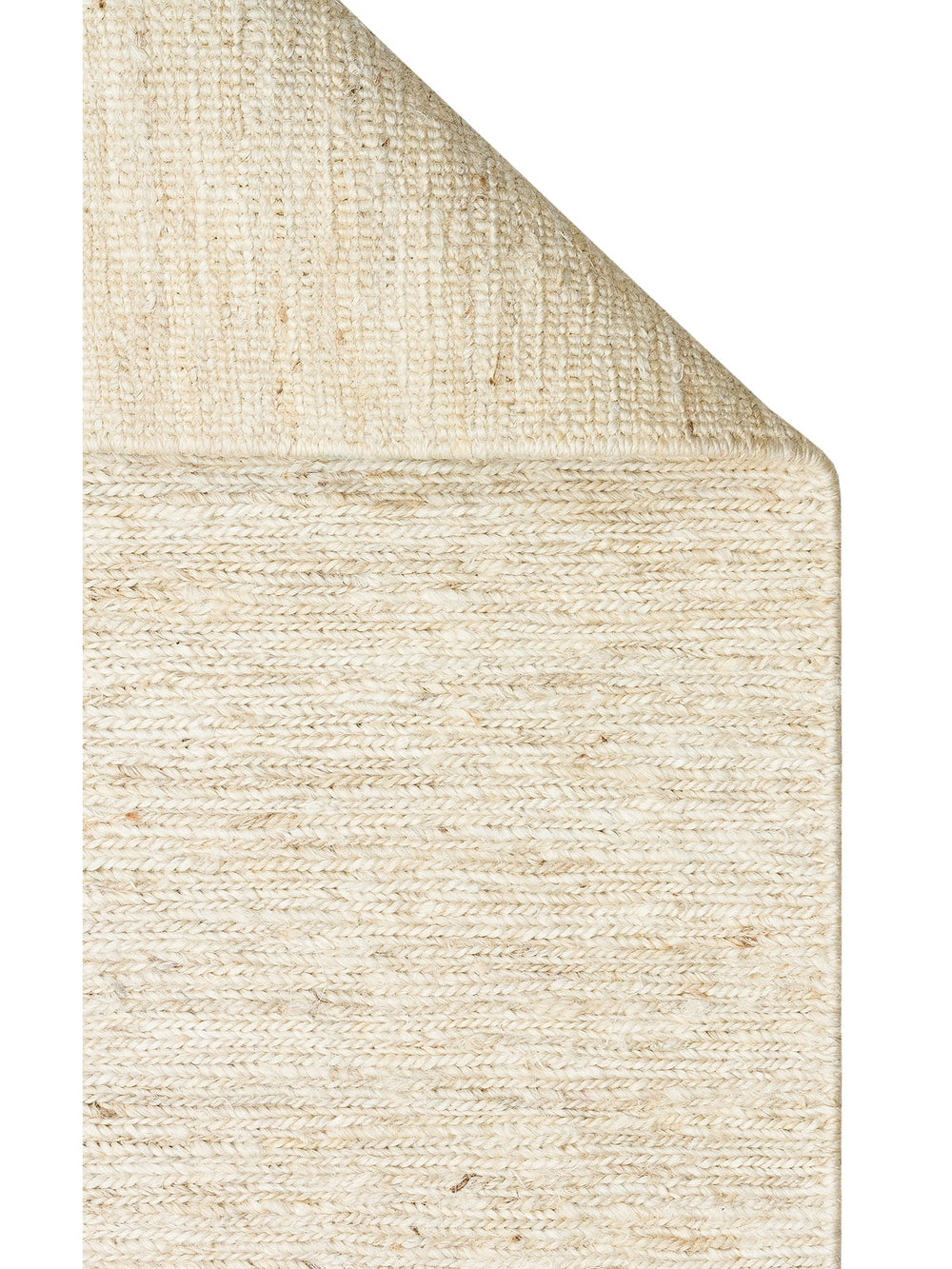 Coffee %100 Naturel Kendir Oturma Odası Salon Koridor Antre Yatak Odası Örgü Halı PLAIN IVORY - Carpetdocia