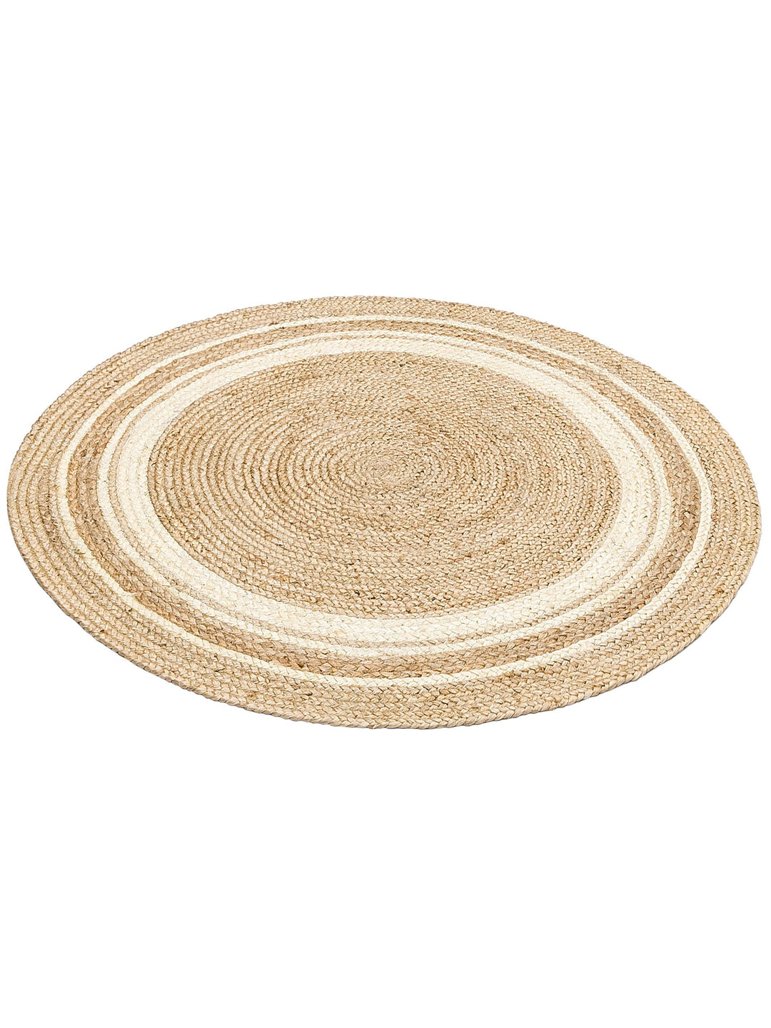 Crown Jüt %100 Naturel El Dokuma Oturma Odası Koridor Antre Mutfak Balkon Hasır Halı 01R NATWH - Carpetdocia