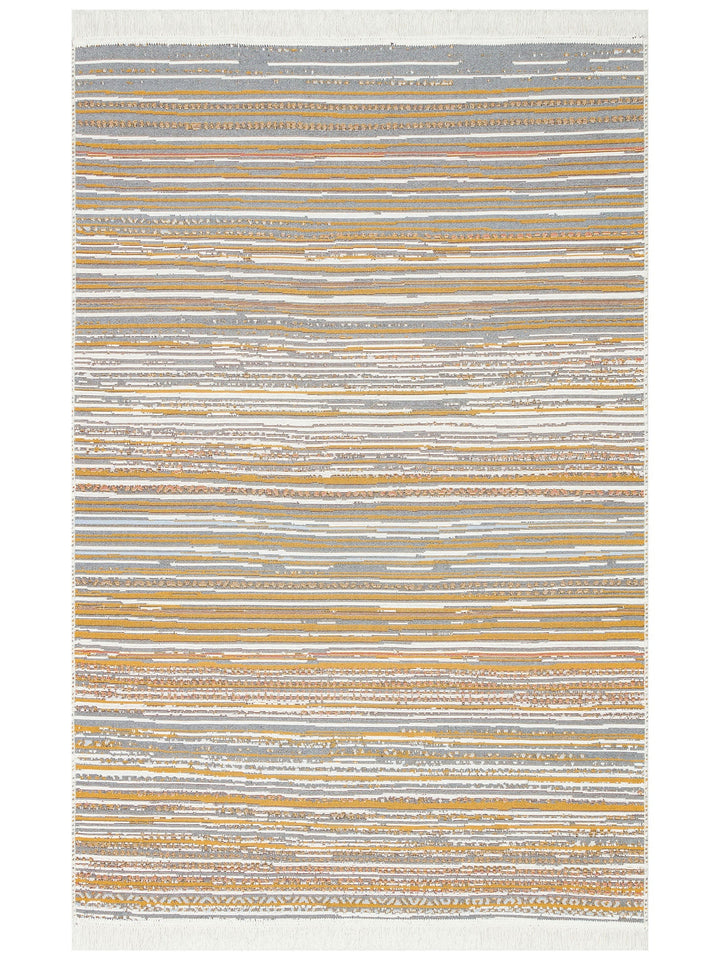 Maya %100 Naturel Pamuk Yıkanabilir Çift Taraflı Oturma Odası Mutfak Koridor Modern Kilim 35 MULTY - Carpetdocia