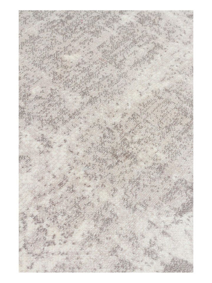 Monza Geometrik Desenli Yüksek Kalite Sık Dokuma Parlak Modern Salon Halısı 01 CREAM GREY - Carpetdocia