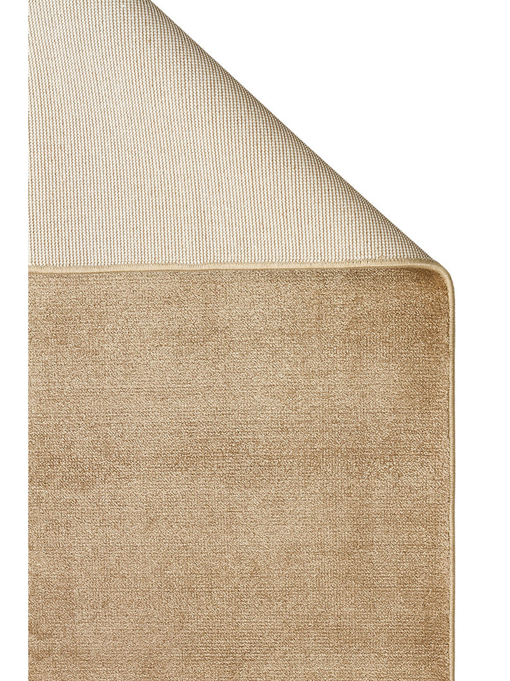 Queen Serisi %100 Naturel Viskon Parlak Modern El Emeğiyle Üretilen Salon Oturma Odası Halı BEIGE - Carpetdocia