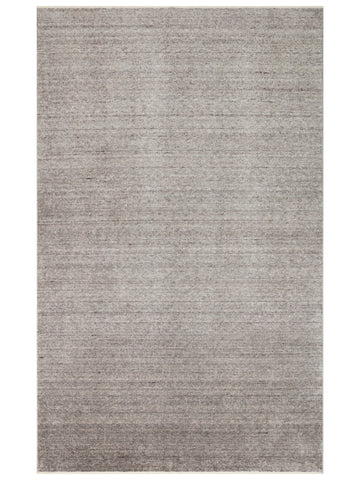 Brasilia El Emeğiyle Üretilen Modern Sade Şık TENCEL™ Özel Kara Tezgah Halısı PLAIN ANTRASIT - Carpetdocia