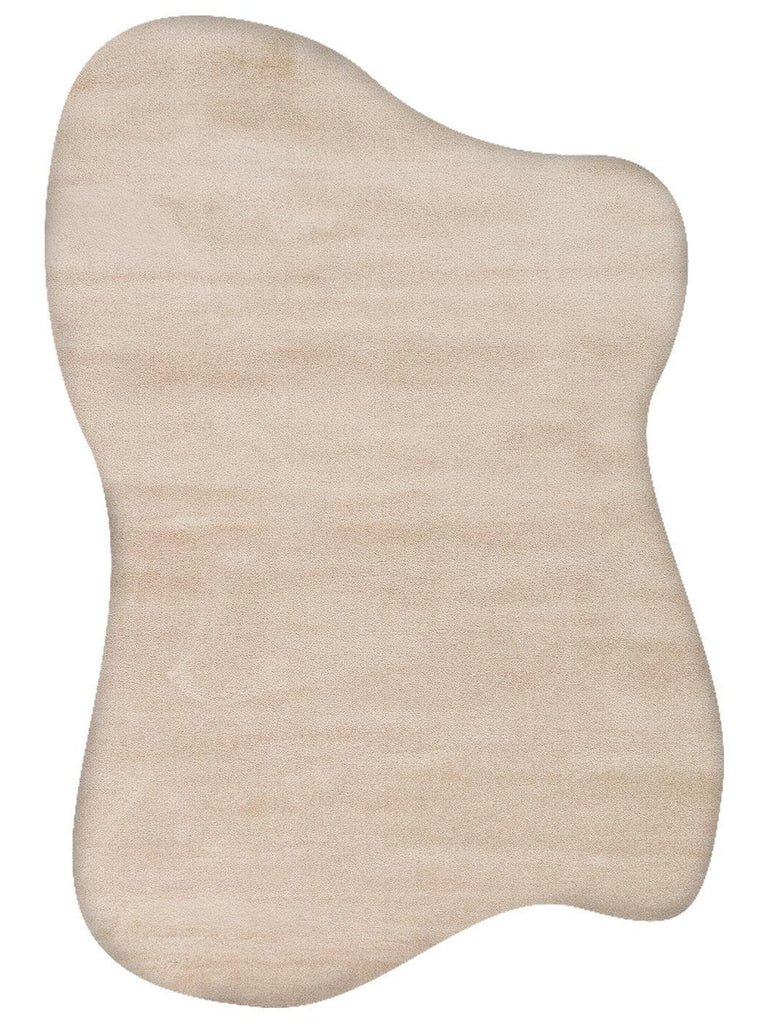 Peace Art Dust-Free, Soft-Touch, Elegant Shaggy Carpet 01 BEIGE