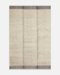 Tapis bouclé Casablanca en laine 100 % confectionné à la main IVORY DENIM