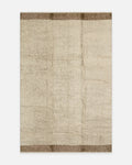 Tapis bouclé Casablanca 100 % laine, fabriqué à la main, IVOIRE OLIVE
