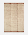 Tapis bouclé Casablanca en laine 100 % confectionné à la main IVORY RUST