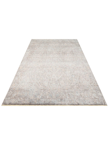 Çırağan %100 Naturel Özel Işıltılı El Emeği ile Özel Tezgahlarda Üretilen TENCEL™ Uşak Halısı 1ANTBZ - Carpetdocia