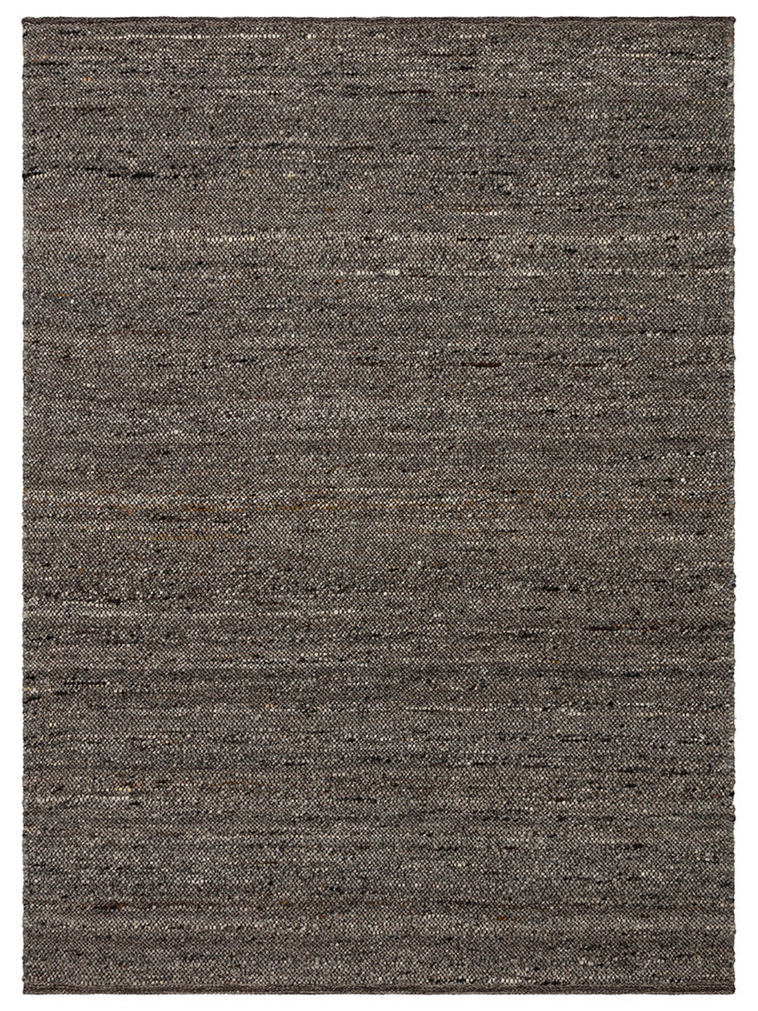 Jakarta Series Wool Polyester and Cotton Blend Handwoven Rug ANTHRACITE
