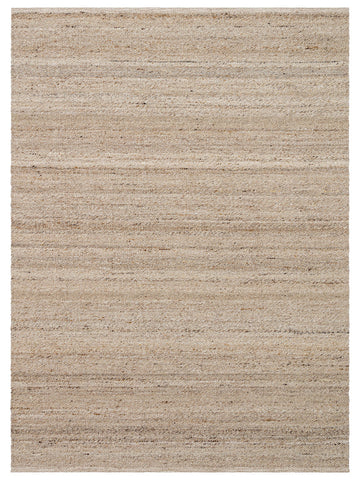 سجادة يدوية من مزيج الصوف والبوليستر والقطن من سلسلة Jakarta BEIGE