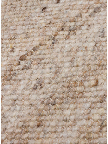 سجادة يدوية من مزيج الصوف والبوليستر والقطن من سلسلة Jakarta BEIGE