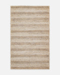 Tapis en jute naturel tissé à la main avec texture tricotée différente Knit Jüt 1410 SILVER XW  
