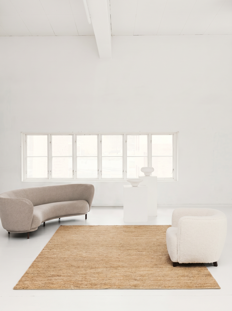 Goblen Serie Tappeto intrecciato a mano in juta 100% stile Sumak per soggiorno, salotto, camera da letto NAT