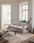 Göreme Series High-Low Textured High-Quality Dense Woven Modern Living Room Rug 01 GREY
