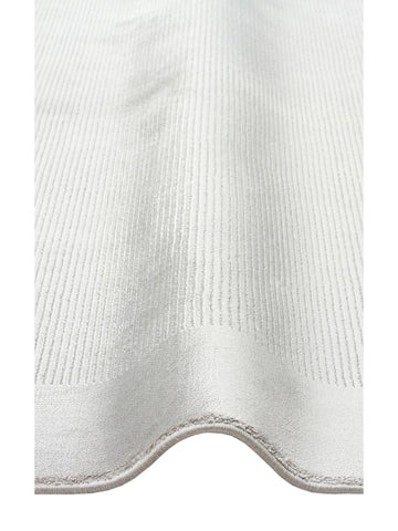 Montenegro Viskon Karışımlı Sade Desenli Sık Dokuma Oturma Odası Salon Koridor Modern Halı 02 GREY - Carpetdocia