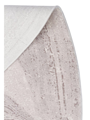 Tappeto Monza Art 04 CREAM Q, Motivo Geometrico, Alta Qualità, Tessitura Fitta, Lucido, Moderno per Salotto