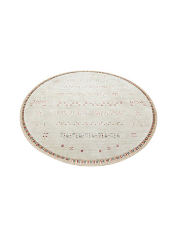 Oushak Carnaval 100% Natural Easy to Clean Handcrafted TENCEL™ Modern Uşak Carpet 06 BEIGE Q