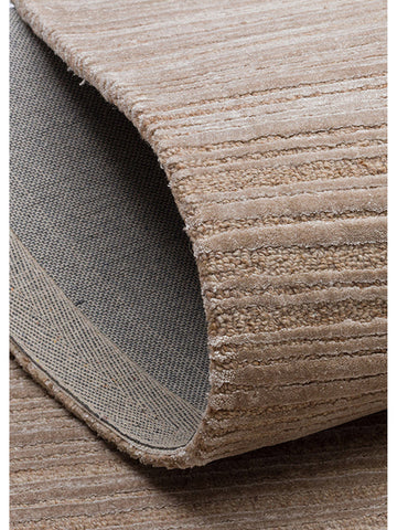 Palermo Serie Woll- und TENCEL™-Mischung handgeknüpfter Teppich BEIGE