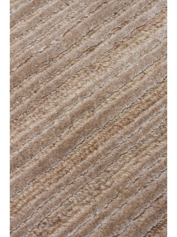 Palermo Serie Woll- und TENCEL™-Mischung handgeknüpfter Teppich BEIGE