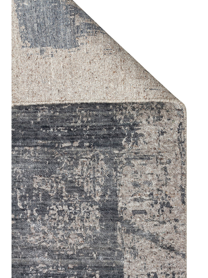 Palette Serisi %100 Naturel Yün Viskon Pamuk El Dokuma İskandinav Salon Oturma Odası Halı COALD - Carpetdocia