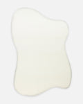 Peace Art Dust-Free Soft Touch Elegant Shaggy Carpet 01 WHITE