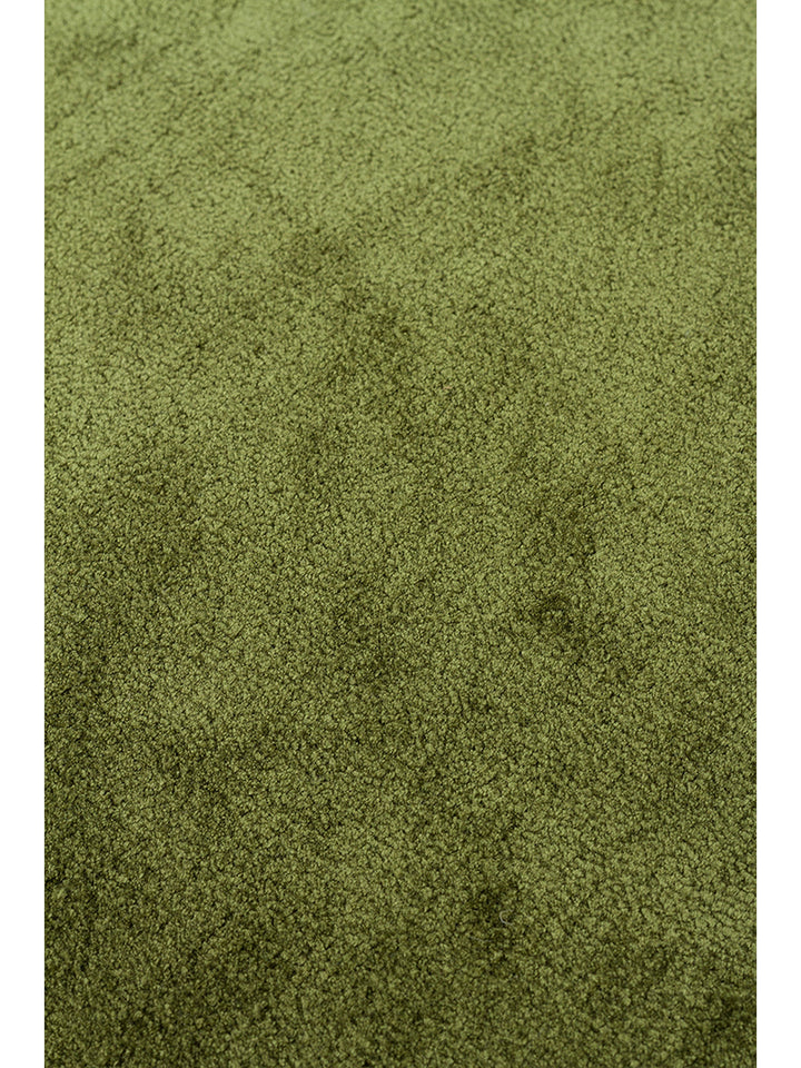 Queen Serisi %100 Naturel Viskon Parlak Modern El Emeğiyle Üretilen Salon Oturma Odası Halı MOSS - Carpetdocia