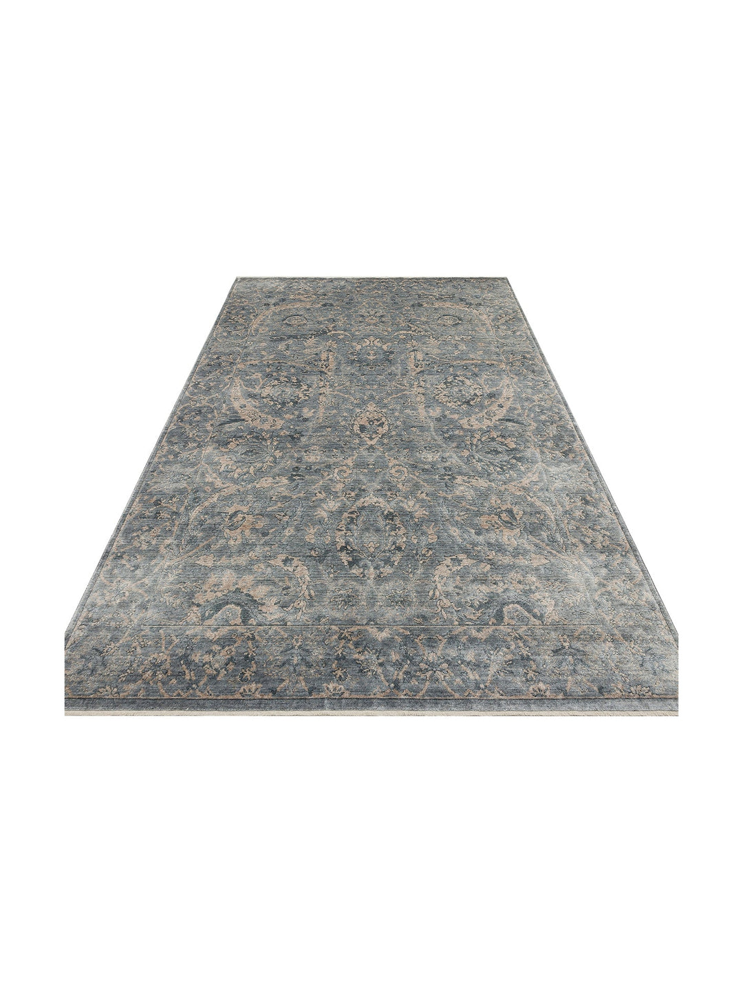 Çırağan %100 Naturel Özel Işıltılı El Emeği ile Özel Tezgahlarda Üretilen Tensel Uşak Halısı 07SKYVZ - Carpetdocia