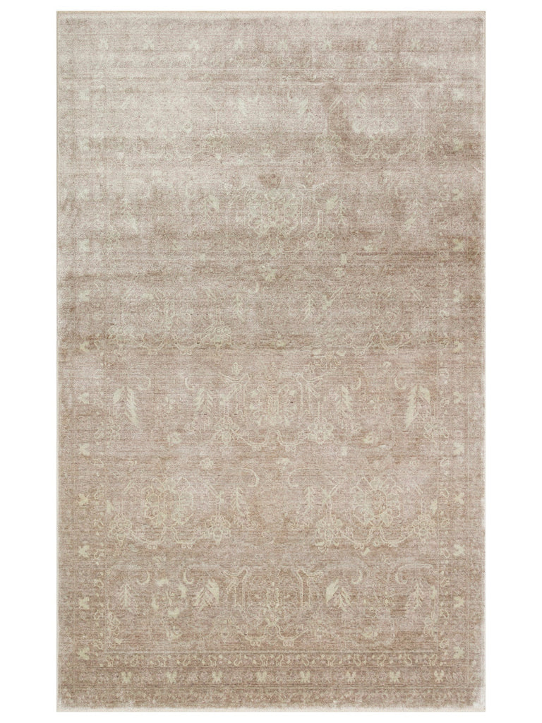 Çırağan 100% Natural Special Shiny Handcrafted Tencel Uşak Carpet Produced on Special Looms 11 NAT