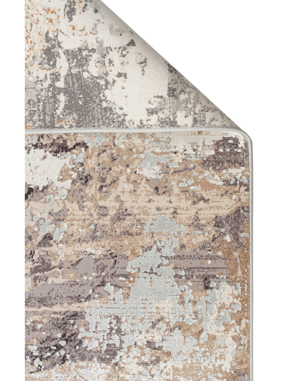 Üsküdar Serisi Yüksek Kaliteli Sık Dokuma Modern Salon Halısı 07 CREAM GOLD XW - Carpetdocia