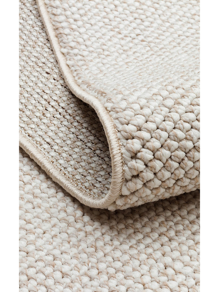İskandinav Serisi Hasır Dokuma Oturma Odası Koridor Antre Mutfak Modern Halı PLAIN BEIGE - Carpetdocia