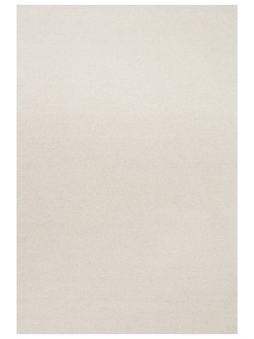 Tappeto tessuto a mano in misto lana e cotone della serie Vienna IVORY